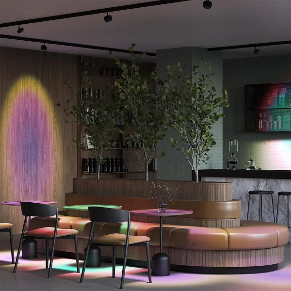 Lampa szynowa magnetyczna Lens TR217-4-15WTW-DD2-B LED 15W 2700K czarna