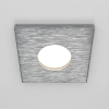 Łazienkowa lampa sufitowa Stark DL083-01-GU10-SQ-S IP65 srebrna