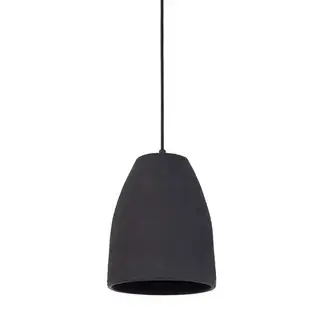Lampa zwisowa do jadalni Nora 41375 z ceramiki czarna