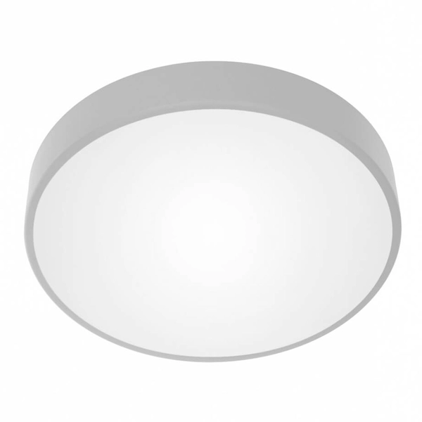 Plafon LAMPA sufitowa Cleo 137623619716 TEAM metalowa OPRAWA natynkowa okrągła srebrna