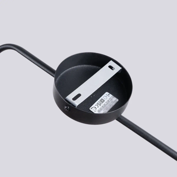 Lampa ścienna na wysięgniku NOX SL.1697 z wtyczką regulowana czarna