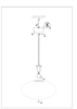 Lampa wisząca nad stół Locus 108437 Markslojd owalna szklana biała
