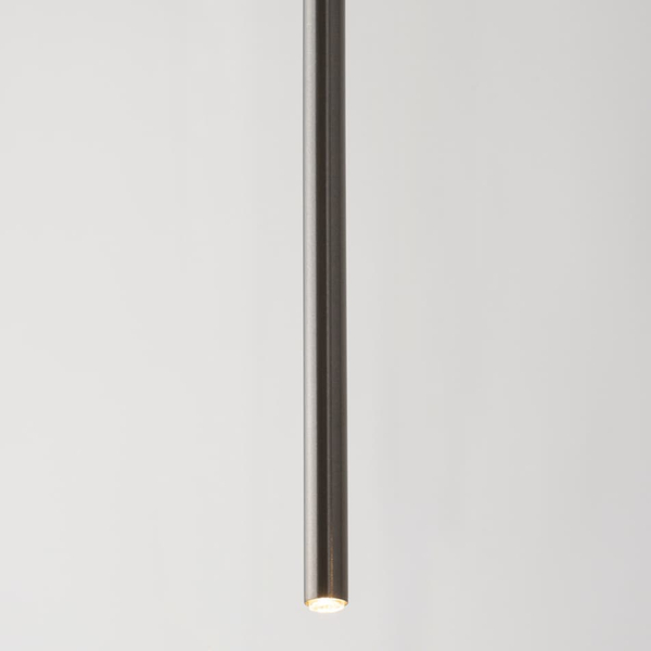 Lampa wisząca jadalniana Sopel 33618 Sigma tuby metalowa srebrna