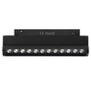 Szynowa lampa magnetyczna regulowana 944 Domeno LED 12W 4000K czarna