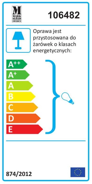 Kinkiet LAMPA ścienna MULTI 106482 Markslojd metalowa OPRAWA półka czarna