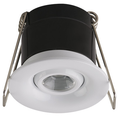 Sufitowa LAMPA wpust GOL LED C 03888 Ideus metalowa OPRAWA stropowa okrągła LED 1,6W 4000K regulowana biała