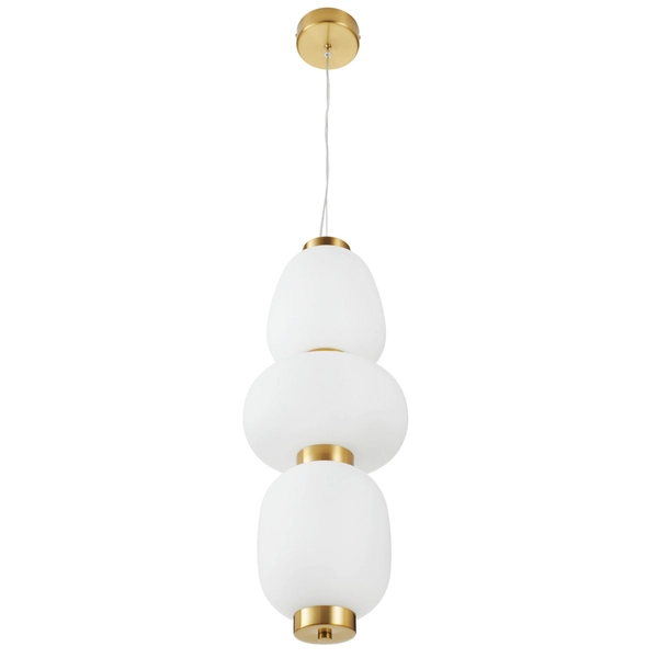 Zwieszana lampa BRILLA ST-CP241210-3L złota LED 69W 3000K złoty biały