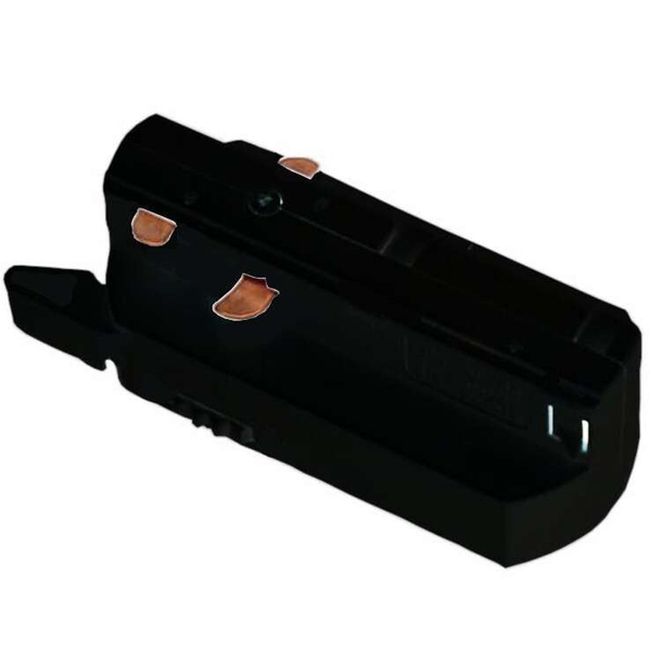 Adapter zasilający lampę wiszącą AUW/CZ Orlicki Design do szynoprzewodu 1-fazowego z wyłącznikiem czarny