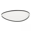 Natynkowy plafon ledowy 23211 LED 58W 3000K owalny czarny
