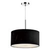 Lampa wisząca Zaragoza ZAR1022 Dar Lighting do przedpokoju srebrna biała czarna