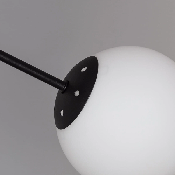 Molekułowa lampa sufitowa Grappa ABR-LWGG-6XE27 Abruzzo czarny biały