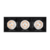 Liniowa lampa sufitowa 1057 Domeno LED 9W 3000K oczka spoty czarna