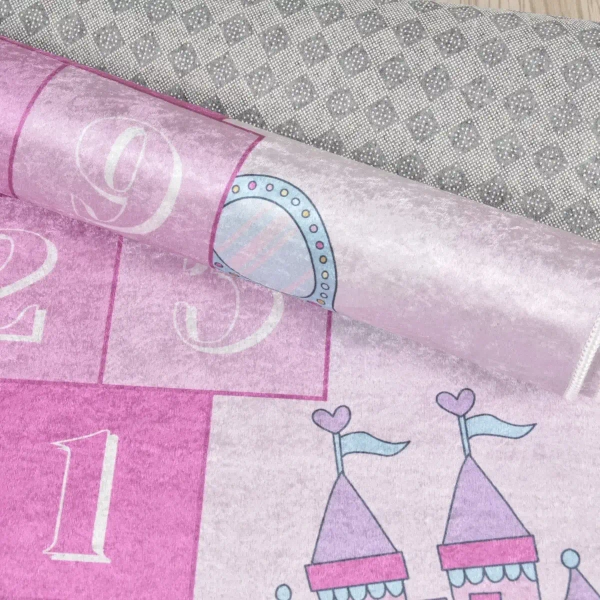 Dziecięcy dywan Klasy 322838 dla dziewczynki prostokątny różowy