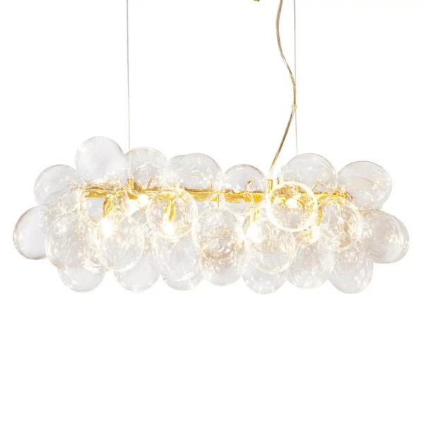 Jadalniany żyrandol nad stół Gross Bar 4200880-6509 bubbles przezroczysty