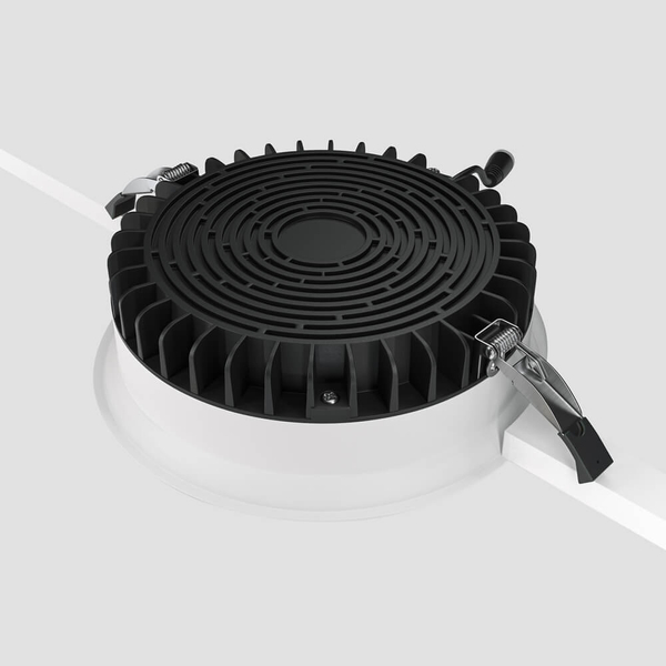 Wpuszczana lampa do salonu Okno DL055-24W3K-W LED 24W 3000K IP44 biała