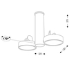 LAMPA sufitowa NATORI 7213 Shilo metalowa OPRAWA reflektorowa SPOT regulowany tuba czarna