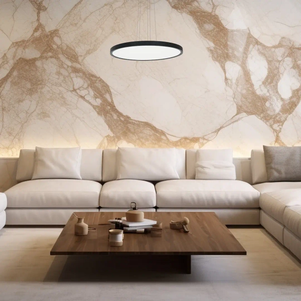 Zawiesie do lamp sufitowych MAQ ML0444 okrągłe czarne