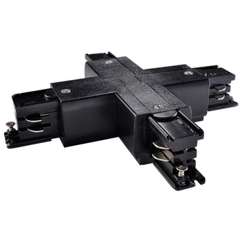 Łącznik krzyżowy X 8115 Shilo do 3-fazowej szyny natynkowej czarny