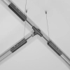 Metalowe złącze do systemu magnetycznego T Exility TRA034CWT-42B-DE czarne