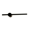 Minimalistyczna lampa ścienna Troy W90477-40BK Zumaline LED 6W 4000K czarny