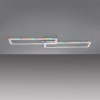 Sufitowa lampa na pilot FELIX srebrna 14635-55 1xLED 45W 2700-5000K RGB zmienna barwa