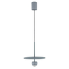Lampa do jadalni okrągła BAILA LE44536 LED 8W 3000K wisząca szary