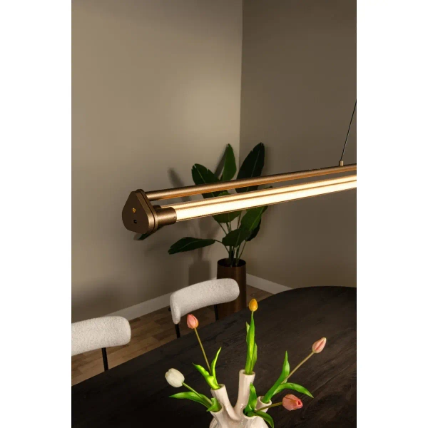 Wisząca lampa podłużna Janderin 24405/34/05 LED 16,5W 2200-3300K brązowy