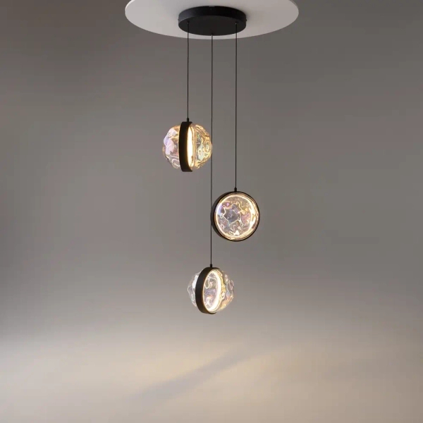 Potrójna lampa wisząca Misterio MOD379PL-L17B2.7K LED 15W 2700K czarny