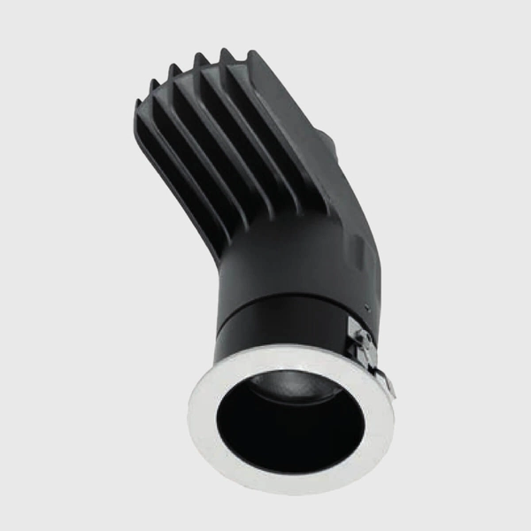 Podtynkowe oczko Tork AZ6086 LED 9W 3000-4000K metalowe czarny biały