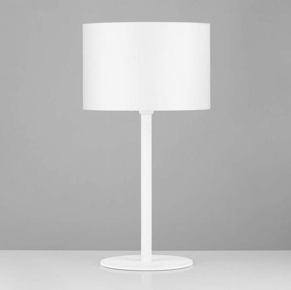 Lampka stołowa do salonu GUAVIARE LE44956 z abażurem biała
