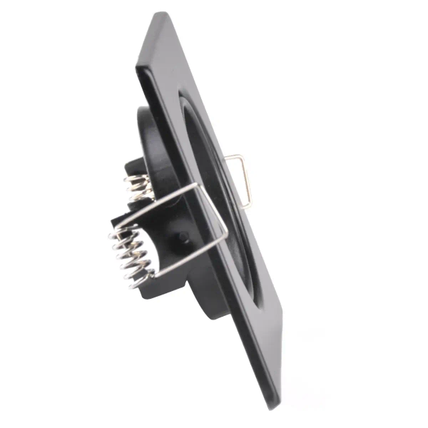 Kwadratowa oprawa sufitowa OPIN 306319 ruchoma czarny mat