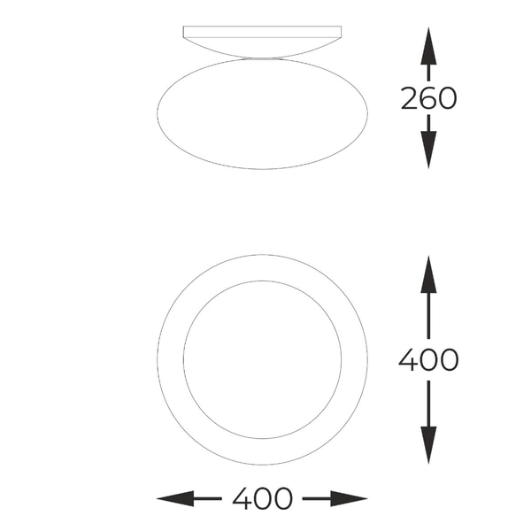 Szklany plafon do jadalni Omi 1185 Zumaline owalna biała złota