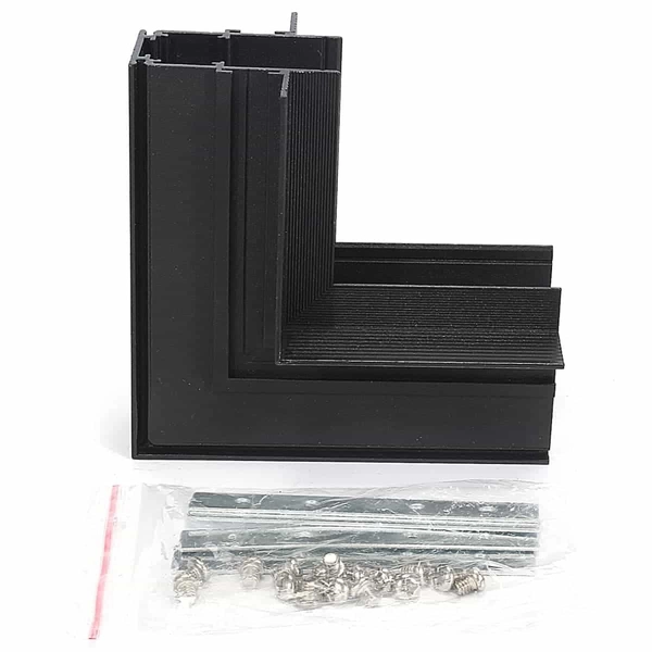 Łącznik szynowy magnetyczny sufit-ściana 867 Domeno LED metalowy czarny