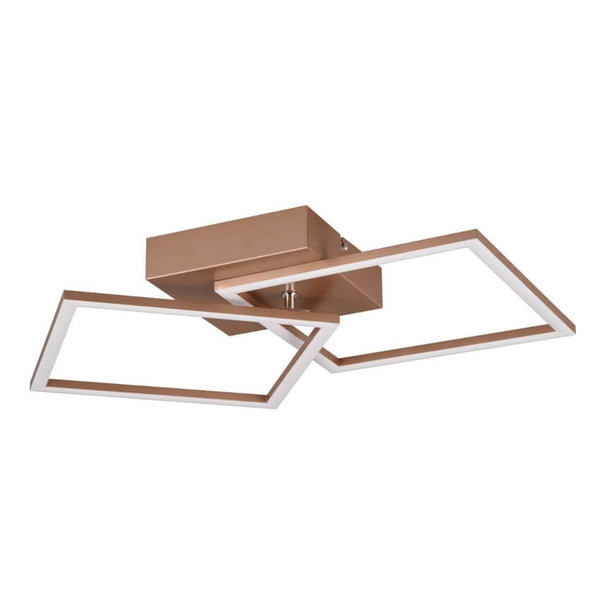 Lampa sufitowa ramki ASTRIL DL165-64492 LED 20W 3000K metalowa miedziana