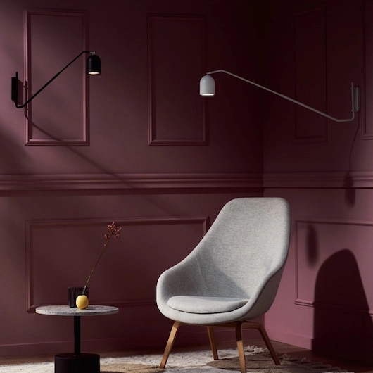 LAMPA ścienna PURO 20811101 Kaspa metalowa OPRAWA kinkiet na wysięgniku regulowany reflektorek biały