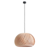 Lampa drewniana nad stół Nature 1123G_L Aldex wisząca naturalny