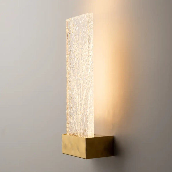 Lampa naścienna glamour Ornate MOD318WL-L3BS3K LED 2W 3000K mosiądz