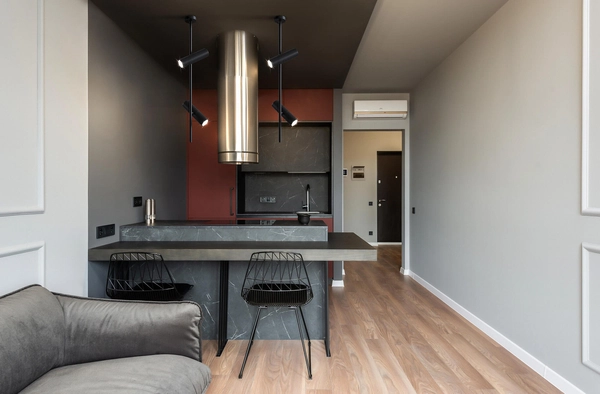 Zwisowa lampa Elti C021CL-02B tuby do jadalni czarne