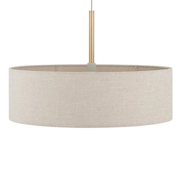 Nowoczesna wisząca lampa SANTANA 11653 do jadalni kremowa