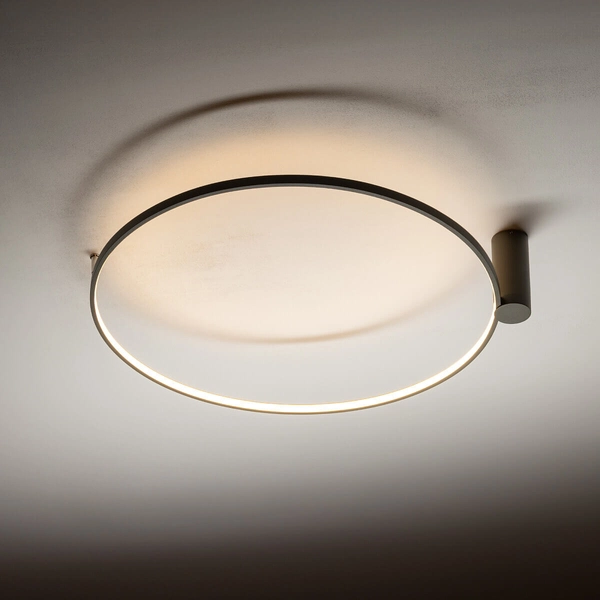 Ścienno-sufitowa lampa Circolo 11402 Nowodvorski LED 21W 3000K okrągły oliwkowy