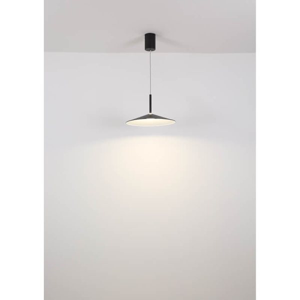 Loftowa wisząca lampa Lampone 15635S LED 18W 4000K stożek czarny