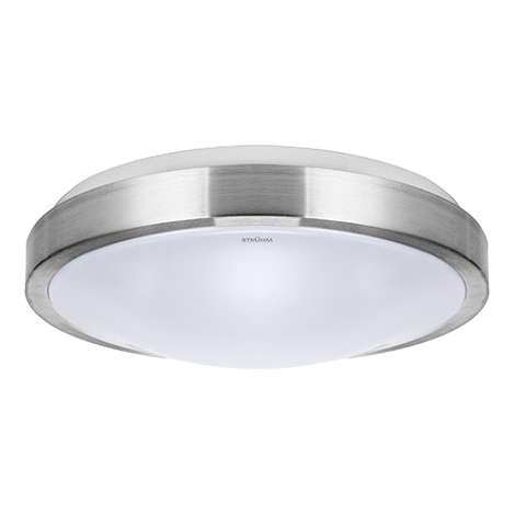 LAMPA sufitowa ALEX 03563 Ideus natynkowa OPRAWA okrągła LED 18W 4000K plafon IP44 srebrny biały