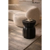 Stolik do nowoczesnych salonów ROLLING MM001501100314 czarny drewniany 35cm