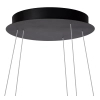 Wisząca lampa TRINITI 46402/99/30 Lucide LED 136W 3000K okrąg czarna