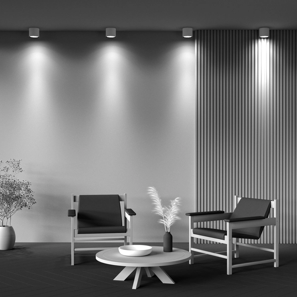 Natynkowy downlight Alfa C064CL-01-25W3K-D-RD-WB LED 25W 3000K biały