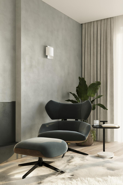 Lampa ścienna do sypialni Impact SL857 Sollux metalowy kinkiet biały