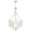 LAMPA sufitowa QUINTO QUINTO6-WAB Elstead metalowa OPRAWA plafon tuby białe stary mosiądz