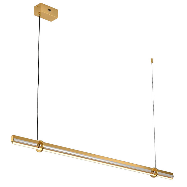 Zwieszana lampa LOVELY ST-DN1620-120 GOLD LED 11W 3000K listwa złoty