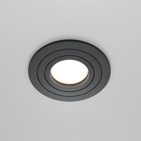 Sufitowa lampa wpuszczana Atom DL023-2-01B regulowana czarny