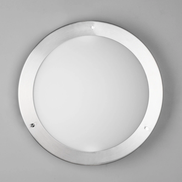 Lampa sufitowa szklana CONDUS 6801011-07 IP44 okrągła srebrny